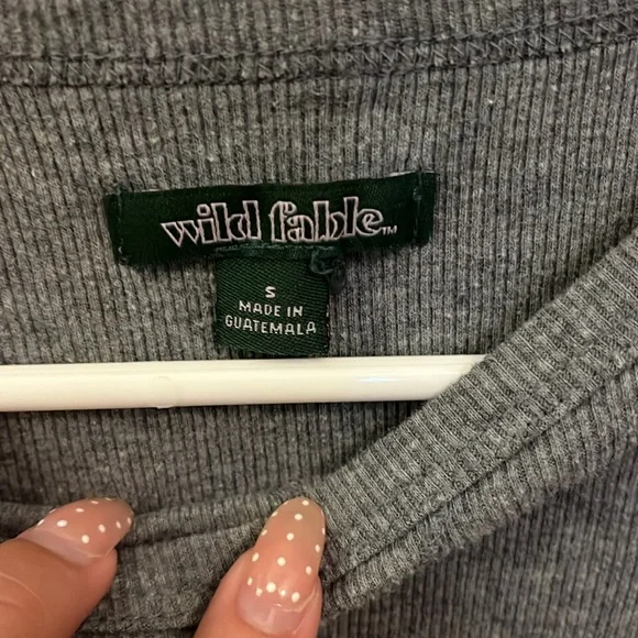 Wild Fable Charcoal Tank Top - Picture 2 of 2